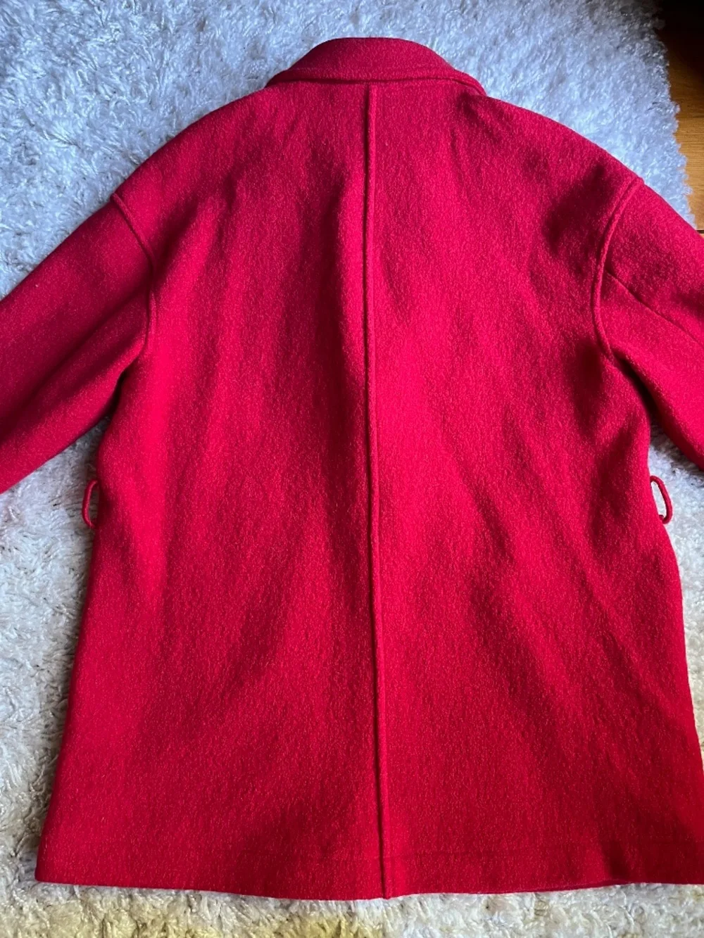 J. Crew 100% Italian Wool Red Blazer Coat, size S